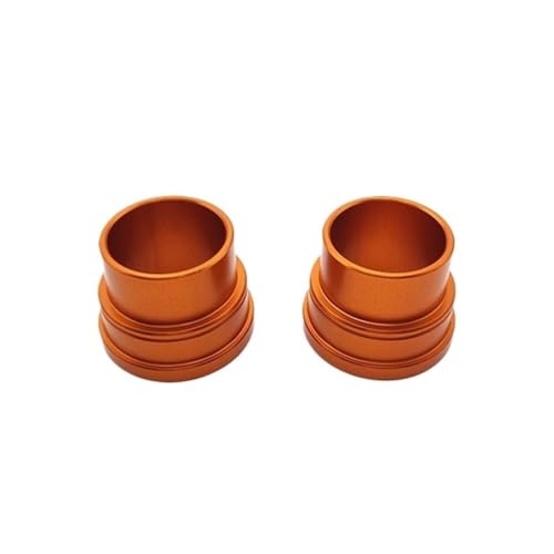 Motorrad Schwinge Fit Für KTM HUSQVARNA FC Vorne Hinterachse Kit Mutter Buchse Liner Gabel Rad Welle Sliders Cap Crash Protector Schwinge Schwinge Sliders(Front Axle Bushing) von ZGHQHCDRH