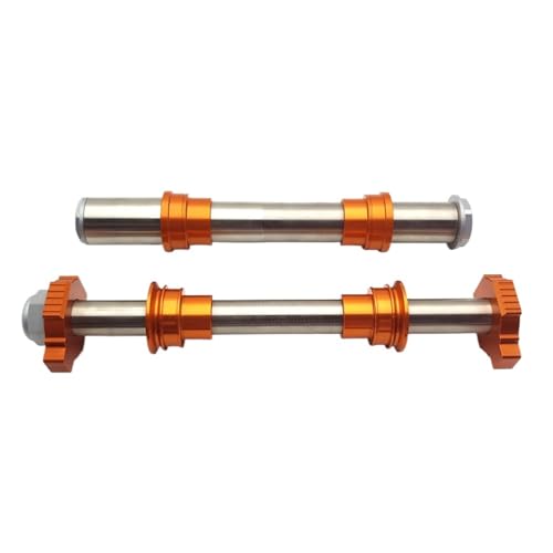 Motorrad Schwinge Fit Für KTM HUSQVARNA FC Vorne Hinterachse Kit Mutter Buchse Liner Gabel Rad Welle Sliders Cap Crash Protector Schwinge Schwinge Sliders(Front Rear Kit) von ZGHQHCDRH