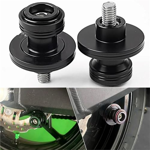 Motorrad Schwinge Passend Für Triumph Daytona 675R Street Triple 765 R RS Tiger 800 XC 850 900 Speed ​​1200 Motorrad-Spulenschieber Schwinge Sliders(SS-T-8mm-Green) von ZGHQHCDRH