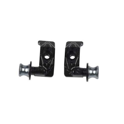 Motorrad Schwinge Passend Für Yamaha FZ07 MT07 FZ-07 MT-07 FZ MT 07 2023 2022 Motorrad Hinterrad Gabel Slider Schwingenständer Kettenspanner Schwinge Sliders(BLACK) von ZGHQHCDRH