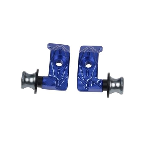 Motorrad Schwinge Passend Für Yamaha FZ07 MT07 FZ-07 MT-07 FZ MT 07 2023 2022 Motorrad Hinterrad Gabel Slider Schwingenständer Kettenspanner Schwinge Sliders(BLUE0) von ZGHQHCDRH