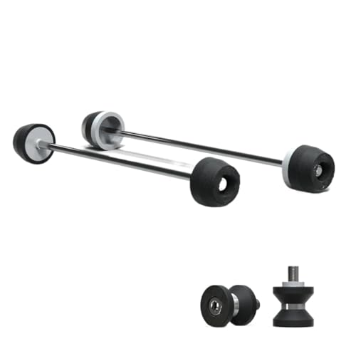 Motorrad Schwinge Passend für 790 Duke 890 / R/GP 790duke 890duke 2023 2024 Motorrad Vorder- und Hinterachse Gabel Crash Sliders Rad Schwinge Sliders(1 SET) von ZGHQHCDRH