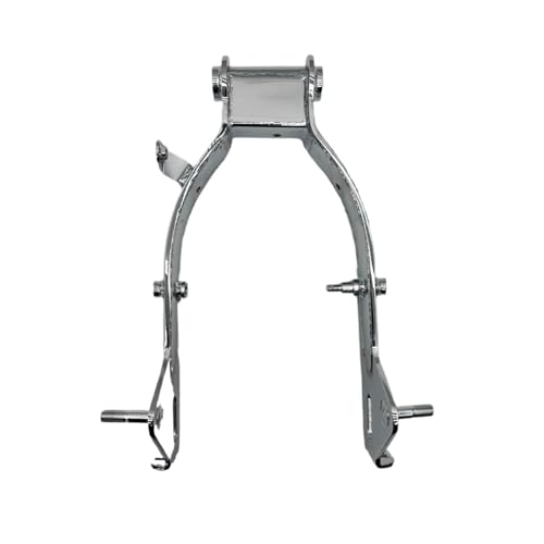 Motorrad Schwinge Passend für CT70 1969–1970 DAX Schwinge Original schwarz oder splitterfarben Hinterradgabel-Stützsystem Schwinge Sliders(Silver) von ZGHQHCDRH