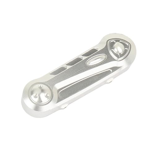 Motorrad Schwinge Passend für Vespa GTS300 GTS für Sprint150 Primavera150 Vorderradgabelschutz Motorrad-Schwingkipphebel-Abdeckkappen Schwinge Sliders(Silver With Logo) von ZGHQHCDRH
