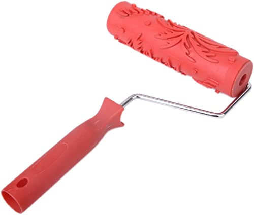 Muster-Farbroller, Texture Tools, 7-Zoll-Malroller, Wanddekoration, empaistische Holzmaserung, Blumenmuster, Malroller mit Kunststoffgriff, Wand Muster-Farbroller, Texture Tools, 7-Zoll-Malroller, Wanddekoration, empaistische Holzmaserung, Blumenmuster, Malroller mit Kunststoffgriff, Wand von ZGHQHCDRH