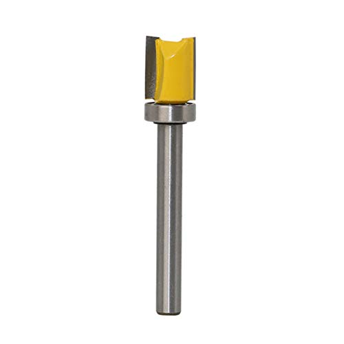 Planerbohrer, Bits Lager Bündig Trim Router Bit 6mm Schaft Gerade Wolfram Holzbearbeitung Fräser Werkzeug 1pc, Werkzeuge Cutter(NO9) von ZGHQHCDRH