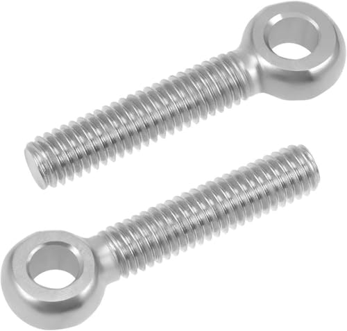 Ringschrauben, robust, 2 Stück, M16 × 60 mm – 75 mm, Maschinen-Schulterschwinge, 304 Edelstahl-Hebebolzen for die Renovierung von Häusern(M16x65mm) von ZGHQHCDRH