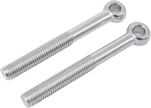 Ringschrauben for hohe Beanspruchung, 2 Stück M12 Edelstahl-Schulter-Hebebolzen for Maschinen zur Hausrenovierung, Befestigungselemente for Rohrleitungsschieber(M12x140mm) von ZGHQHCDRH