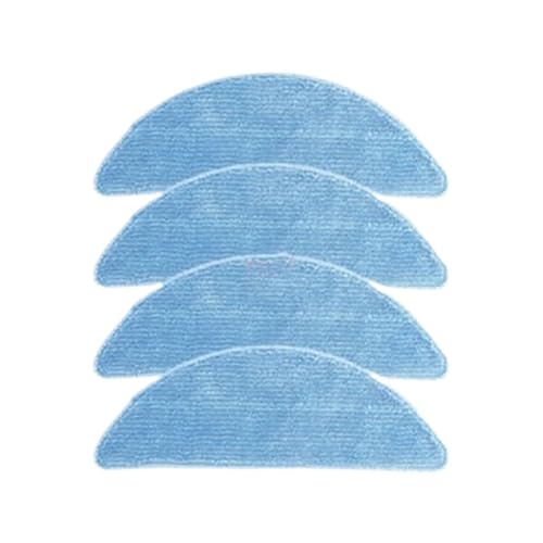 Roboterstaubsauger Ersatzteile Wischlappen, kompatibel for Dibea, V750(4pcs) von ZGHQHCDRH