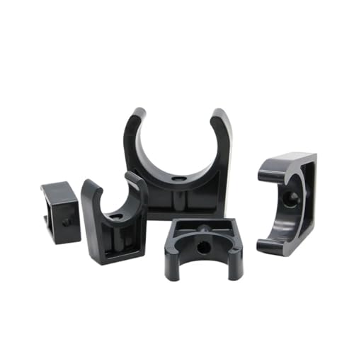 Rohrklemme, Wasserrohrhalterung, PVC-Garten-Mikrobewässerungsarmaturen, stabiler U-förmiger Riemenclip, Rohrverbinder, 2 Stück(INNER DIAMETER 50MM) von ZGHQHCDRH