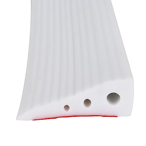 Rutschfeste Silikon-Schwellenrampe for Roboter, Rollstühle und Scooter – individuell anpassbar und einfach(White,6.5 x 2.5 x 100cm) von ZGHQHCDRH