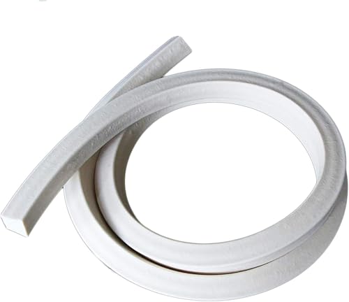 Schaumdichtung, Silikonschaumband, Schwammlänge, 5 m, for Toilette, Küche, Wand, Schimmelabdichtung und Dekoration(3 * 20Mm) von ZGHQHCDRH