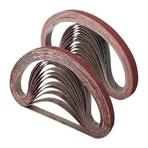 Schleifpapier, 100 stücke 10 * 330mm Schleifbänder Maschine Schleifband Holzbearbeitung Metall Polieren(240#) von ZGHQHCDRH