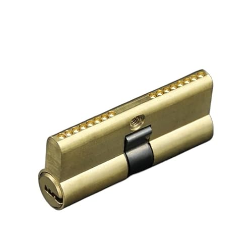 Schließzylinder, Vorgespannter Schließzylinder (AB-Schlüssel, Diebstahlschutz, Eingangstürschloss aus Messing, verlängerter Kern, verlängertes benutzerdefiniertes Zylinderschloss)(65mm) von ZGHQHCDRH