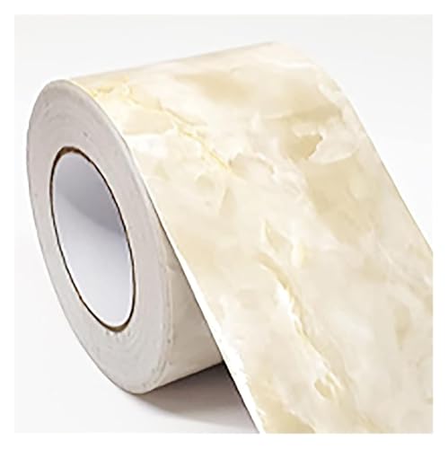 Selbstklebende Tapete, 10 m dicke Kontaktpapier-Marmor-Tapete for Abziehen und Aufkleben for Fenster, Arbeitsplatten, Schränke(Unique Colour,393.7x15.75IN) von ZGHQHCDRH