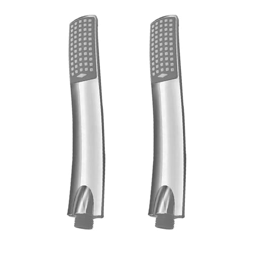 Sprinklerkopf Hochdruck S-Form Rechteck Regenfall ABS Quadrat Handbrause Wassersparende Duschköpfe Sprühzubehör(2pcs) von ZGHQHCDRH