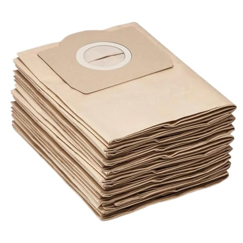 Staubsaugerbeutel, Kompatibel Mit Kärcher, 6.959-130.0 WD3 MV3 WD3, SE4001 MV1 WD3200 WD3300 A2204 A2656 Nass-Trocken-Staubsauger(8pcs) von ZGHQHCDRH