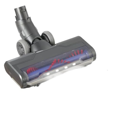 Staubsaugerkopf, kompatibel mit Dyson, V6 DC59 DC61 DC74, weiche Rollenbürste, Hartholzbodenwerkzeug mit LED for Teppichfliesen Staubsaugerkopf, kompatibel mit Dyson, V6 DC59 DC61 DC74, weiche Rollenbürste, Hartholzbodenwerkzeug mit LED for Teppichfliesen von ZGHQHCDRH