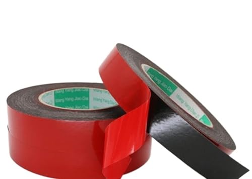 Superstarkes doppelseitiges Schaumstoffklebeband – for Befestigen und Fixieren – Ideal for Zuhause, Auto und Handwerk, 1 Stück(5Mx2MMx10mm) von ZGHQHCDRH