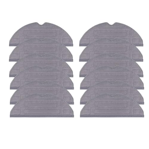Teile For Wischlappen Mit Doppelvibration, Kompatibel Mit Roborock, G20 S8 S8 Pro Ultra S8+ S8 PLUS Staubsaugerroboter, Wischpads Und Wischtücher(12 PCS) von ZGHQHCDRH