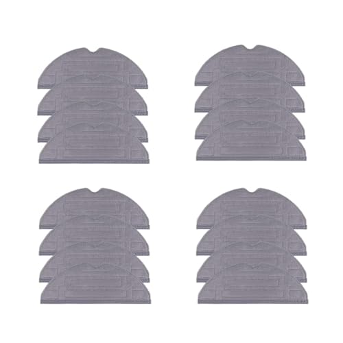 Teile For Wischlappen Mit Doppelvibration, Kompatibel Mit Roborock, G20 S8 S8 Pro Ultra S8+ S8 PLUS Staubsaugerroboter, Wischpads Und Wischtücher(16 PCS) von ZGHQHCDRH