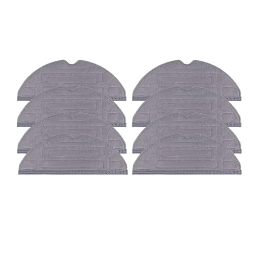 Teile For Wischlappen Mit Doppelvibration, Kompatibel Mit Roborock, G20 S8 S8 Pro Ultra S8+ S8 PLUS Staubsaugerroboter, Wischpads Und Wischtücher(8 PCS) von ZGHQHCDRH