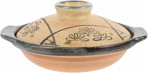 Tonauflaufform, Tontopf for Kochen Keramik-Hot Pot Kochen Tontopf Keramik-Auflauftopf Tontopf mit Deckel Antihaft-Suppentopf Geschmorter Hähnchen-Kochtopf Brutzelnder Hot Pot for R von ZGHQHCDRH