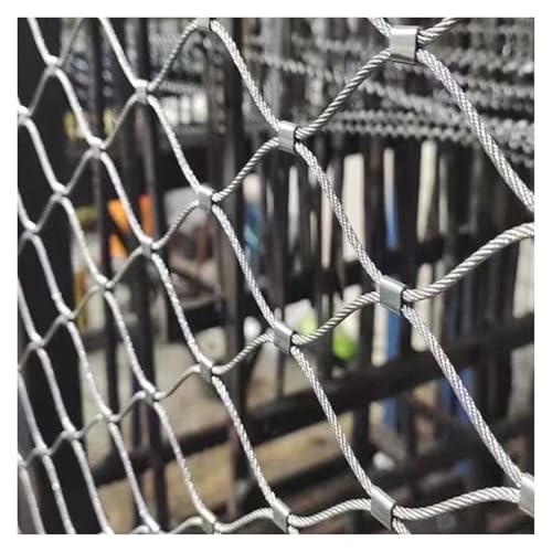 Treppenschutzzaun 10cm/2mm Durable Deer Fence Net(1.5x1.5m/4.9x4.9ft) von ZGHQHCDRH