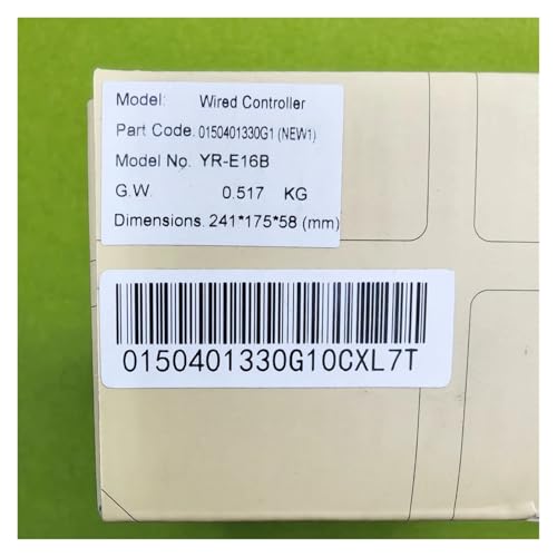 Wand-Draht-Bedienfeld For Zentrale Klimaanlage, Kompatibel Mit HAIER, YR-E16B 0150401330G1 YR-16A Zentrale Klimaanlage, Tasten Der Klimaanlage Wand-Draht-Bedienfeld For Zentrale Klimaanlage, Kompatibel Mit HAIER, YR-E16B 0150401330G1 YR-16A Zentrale Klimaanlage, Tasten Der Klimaanlage von ZGHQHCDRH