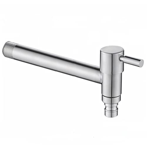 Wandarmatur, Edelstahl Badezimmer Toilette Kaltes Wasser Mopp Pool Waschmaschine Wasserhahn Wandarmatur, Edelstahl Badezimmer Toilette Kaltes Wasser Mopp Pool Waschmaschine Wasserhahn von ZGHQHCDRH