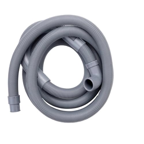 Waschmaschinenschlauch, Ablaufschlauch, Waschmaschine, 2,5 m, Ablaufschlauchverlängerung von ZGHQHCDRH