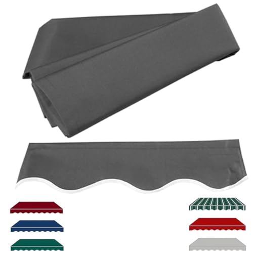 Wasserabweisender Markisenstoff aus Polyester for den Außenbereich – wetterfest(7x1.5meters) von ZGHQHCDRH