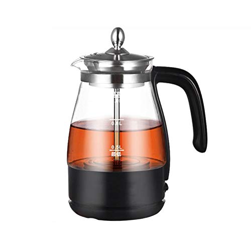 Wasserkocher, mit Teesieben for loses Teeglas, Teekanne und Stövchen-Set, 600 W, B (Farbe: B)(B) von ZGHQHCDRH