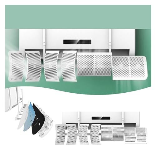 Windabweiser For Klimaanlagen, Verstellbar, Einziehbar, Universell, Anti-Direkt-Blow-Klimaanlagen-Windschutzscheibengerät, 90 X 27 Cm(Set 2) von ZGHQHCDRH