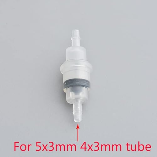 ZGHQHCDRH 1PC Ink Tube one-Way Valve for Inkjet Printer Ink Pipe Connector Ink Supply System Valve(Transparent 4X3) von ZGHQHCDRH