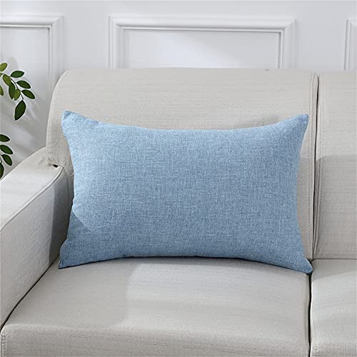 ZGHQHCDRH 2er-Set Moderne rechteckige Kissenbezüge 30x50 cm – Stilvolles Hahnentritt-Design – Mischgewebe, Elegantes himmelblaues Dekor ZGHQHCDRH 2er-Set Moderne rechteckige Kissenbezüge 30x50 cm – Stilvolles Hahnentritt-Design – Mischgewebe, Elegantes himmelblaues Dekor von ZGHQHCDRH