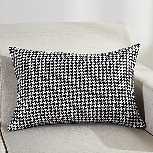 ZGHQHCDRH 2er-Set rechteckige Kissenbezüge 40 x 60 cm – Moderne Schlichtheit – Hahnentritt-Design – Schwarz – Mehrere Farboptionen – Perfekt für Heimdekoration und Sofa-Accessoires ZGHQHCDRH 2er-Set rechteckige Kissenbezüge 40 x 60 cm – Moderne Schlichtheit – Hahnentritt-Design – Schwarz – Mehrere Farboptionen – Perfekt für Heimdekoration und Sofa-Accessoires von ZGHQHCDRH