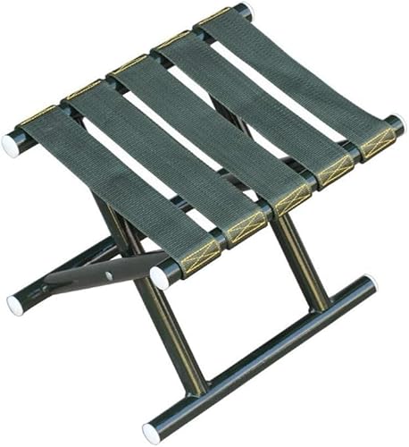 ZGHQHCDRH Campinghocker, Klappbare Outdoor-Stühle for unterwegs, Gartenbank, Gehhocker, verdickter, Stabiler Reisehocker, tragbarer, klappbarer Campingstuhl von ZGHQHCDRH