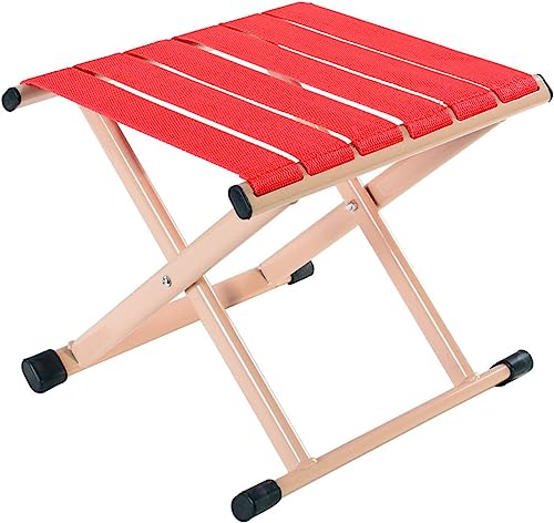 ZGHQHCDRH Campinghocker, Klappbarer Campingstuhl, tragbarer Mehrzweck-Klappstuhl for den Außenbereich, zusammenklappbarer Tritthocker,(32 * 26.5 * 29cm) von ZGHQHCDRH