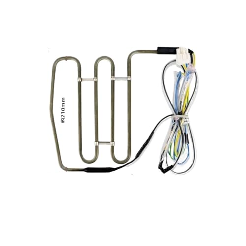 ZGHQHCDRH DA000731701 210W Heizrohr, Kompatibel for Midea, Kühlschrank-Defroster BCD-456WMSD/-598WMSA Abtauheizungsdraht Gefrierschrankteile von ZGHQHCDRH