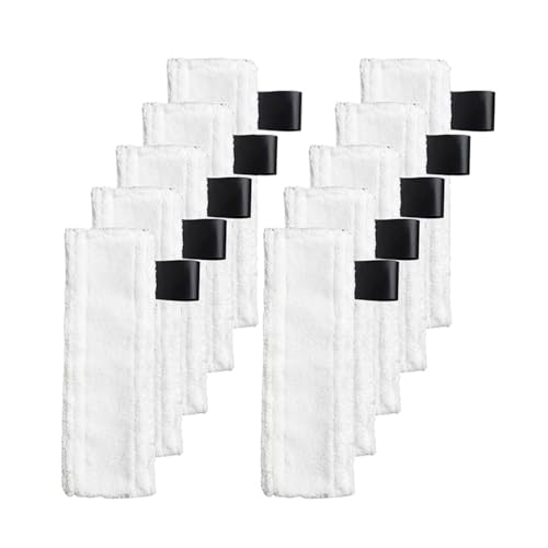ZGHQHCDRH Ersatz-Dampfreiniger-Bodenwischtuch-Bezüge, Lappen, Pads, Kompatibel Mit Kärcher, Easyfix SC1 SC2 SC3 SC4 SC5 Staubsauger-Ersatzteile, Staubbeutel for Roboterstaubsauger(10pcs) von ZGHQHCDRH