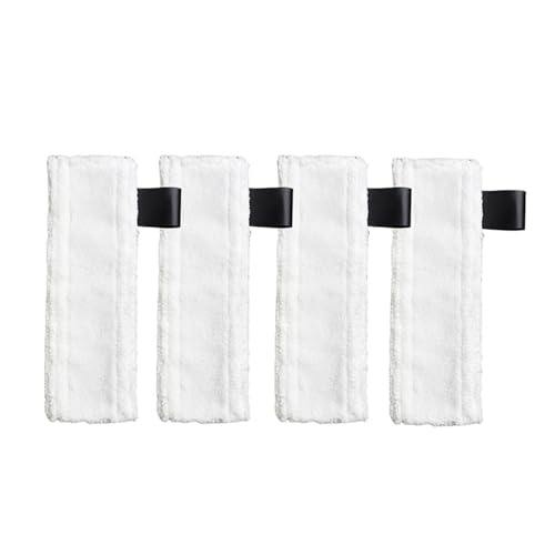 ZGHQHCDRH Ersatz-Dampfreiniger-Bodenwischtuch-Bezüge, Lappen, Pads, Kompatibel Mit Kärcher, Easyfix SC1 SC2 SC3 SC4 SC5 Staubsauger-Ersatzteile, Staubbeutel for Roboterstaubsauger(4pcs) von ZGHQHCDRH