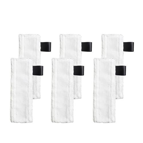 ZGHQHCDRH Ersatz-Dampfreiniger-Bodenwischtuch-Bezüge, Lappen, Pads, Kompatibel Mit Kärcher, Easyfix SC1 SC2 SC3 SC4 SC5 Staubsauger-Ersatzteile, Staubbeutel for Roboterstaubsauger(6pcs) von ZGHQHCDRH