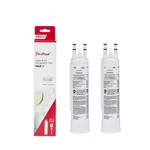 ZGHQHCDRH Ersatz-Kühlschrank-Wasserfilter FPPWFU01, Kompatibel Mit PWF-1 (FPPWLU01), Kompatibel Mit Frigidaire, Pure Pour, Ultra II (PAULTRA2), Kühlschrank-Wasserfilter(2pcs) von ZGHQHCDRH