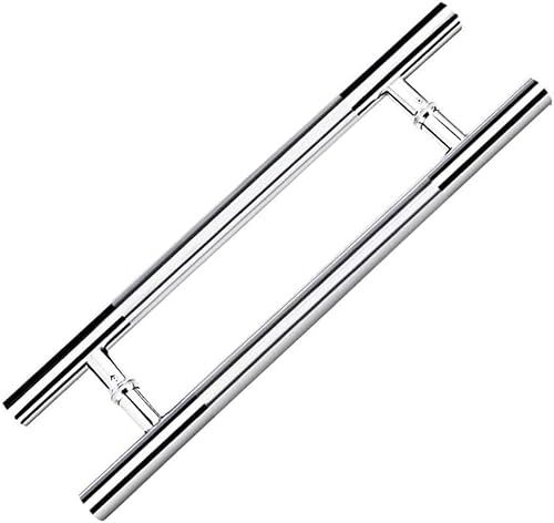 ZGHQHCDRH Griffe für Badezimmertüren, Gebürsteter Edelstahl-Büro-Push-Pull-Türgriff/Haus-Holztürgriff, 7 Größen(60x40cm) von ZGHQHCDRH