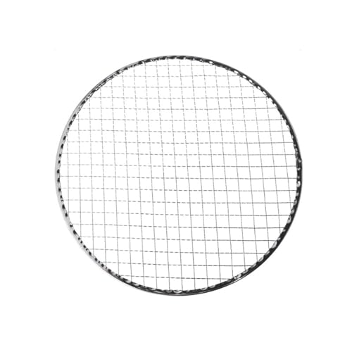 ZGHQHCDRH Grill, BBQ Grill Korb Mesh Draht Netz Fleisch Fisch Gemüse Werkzeug for Camping Barbecue Party Supplies(26cm) von ZGHQHCDRH