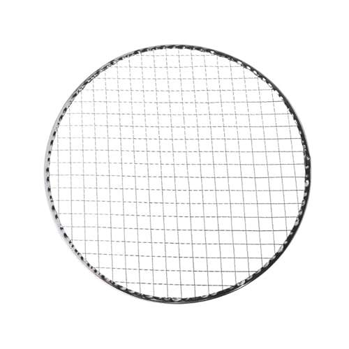 ZGHQHCDRH Grill, BBQ Grill Korb Mesh Draht Netz Fleisch Fisch Gemüse Werkzeug for Camping Barbecue Party Supplies(28cm) von ZGHQHCDRH