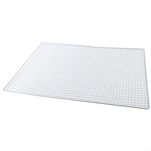 ZGHQHCDRH Grill, Hochwertiges Grillrostnetz aus Edelstahl, ideal for Grillen von Rindfleisch, Hühnchen, Fisch und Gemüse.(3.4 Frame 60x40cm) von ZGHQHCDRH