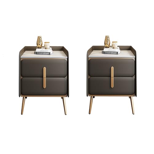 ZGHQHCDRH Kleine Nachttisch-Aufbewahrungs-Organizer-Möbel, Bauernhaus-Kommode-Set, Kommode for Schlafzimmer(35x40x51cm) von ZGHQHCDRH