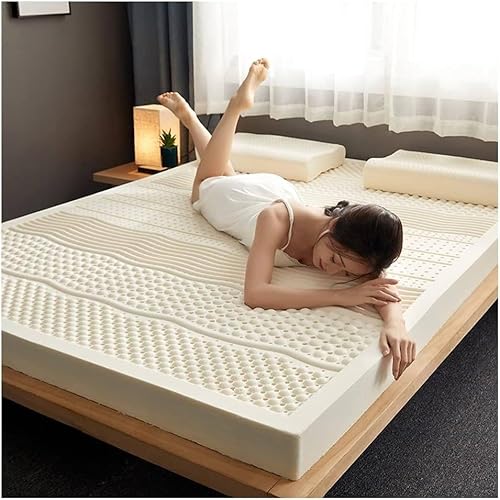 ZGHQHCDRH Latexmatratze, Hybird Memory Foam-Matratze, tragbar, druckentlastend, weiche und atmungsaktive Unterstützung for Schultern, Hüften, 10 cm – 1200 x 2000 mm(5cm,1200 * 2000mm) von ZGHQHCDRH